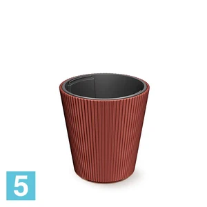 Кашпо Prosperplast MILLY конус, медное 29,9-d, 31,1-h