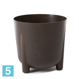 Кашпо Lamela Frida Eco Coffee на ножках, кофе эспрессо 18-d, 18-h