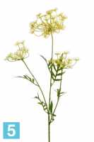 Искусственный цветок для декора Укроп (Dill) 80h желтый (2 веточки) в #REGION_NAME_DECLINE_PP#