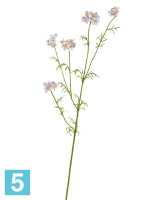 Искусственный цветок для декора Ранункулюс Полевой нежно-сиреневый TREEZ Collection в #REGION_NAME_DECLINE_PP#
