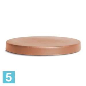 Подставка на колесах Prosperplast Mobile Platform Round, терракотовая 39-d, 4,5-h