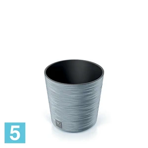 Кашпо Prosperplast FURU Round, бетон 30-d, 29,4-h