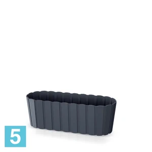 Балконный ящик Prosperplast Boardee Case, антрацит 14,4-l, 38,3-w, 13-h