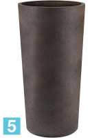 Кашпо Grigio vase tall, ржавое жезо-бетон d-36 h-68 см в #REGION_NAME_DECLINE_PP#