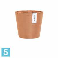 Кашпо с автополивом Ecopots Amsterdam, терракотовое 20-d, 18-h