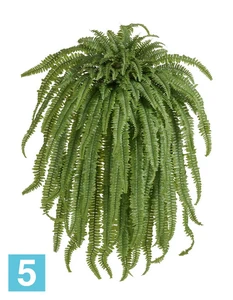 Искусственный Папоротник Бостон Новый Гигант свисающий TREEZ Collection 150-h