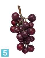 Искусственный Виноград черный гроздь малая TREEZ Collection