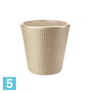 Кашпо FORM-PLASTIC Lina, джут 40-d, 40-h