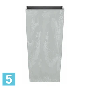 Кашпо Prosperplast URBI SQUARE BETON Effect, бетон 17-l, 17-w, 33-h