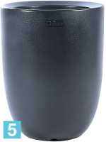 Кашпо Otium amphora, антрацит d-35 h-45 см в #REGION_NAME_DECLINE_PP#
