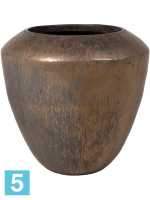 Кашпо Plain coppa sepia d-50 h-50 см