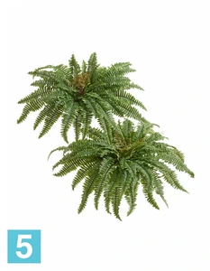 Искусственный Папоротник Бостон Новый натуральный зеленый TREEZ Collection 80-d, 30-h