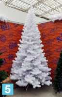 Искусственная елка (Ели PENERI) Юнона белая, ПВХ, 300-h в #REGION_NAME_DECLINE_PP#