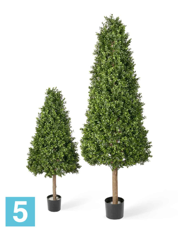 Самшит Тауэр искусственные TREEZ Collection уличный новые 105h, (крона 40-d, 75-h)