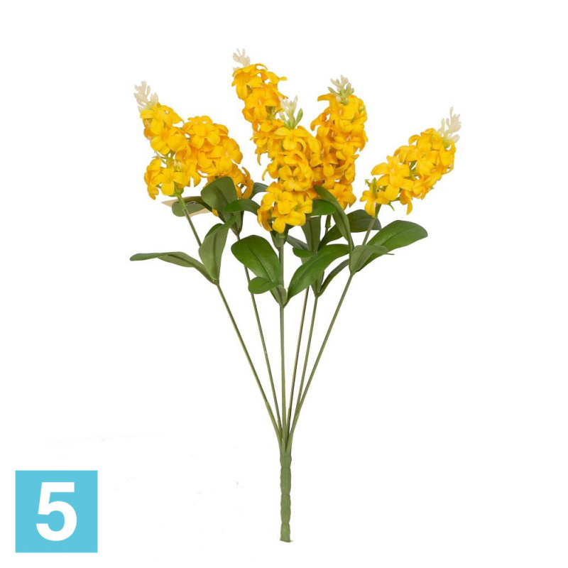 Букет Гиацинта*7 искусственный Alseed, h-38 см.