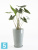 Высокое кашпо Ecopots Sankara-MH, серо-голубое 35-d, 55-h