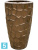 Кашпо Cascara partner relief sepia d-43 h-75 см