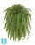 Искусственный Папоротник Бостон Новый Гигант свисающий TREEZ Collection 150-h