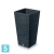 Кашпо Prosperplast FURU Square, антрацит 24-l, 24-w, 45-h
