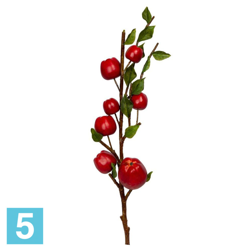 Ветка яблони искусственная искусственная Alseed, h-55 cm