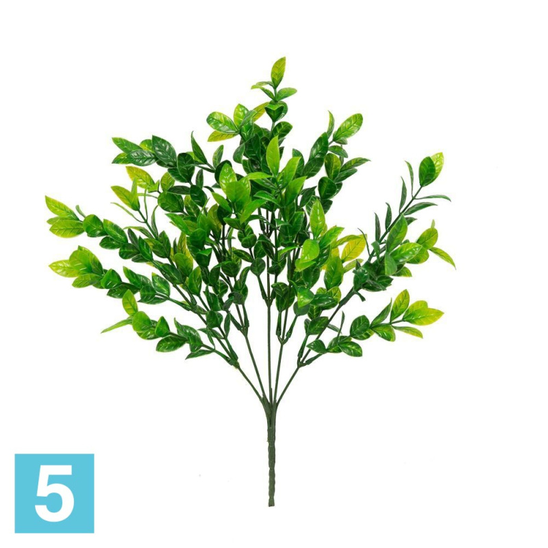 Ветка Черничник*5 искусственная Alseed, h-40 см., ярко-зеленый