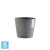 Кашпо с автополивом Ecopots Amsterdam, серое 30-d, 26-h