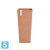 Высокое кашпо Ecopots Rotterdam-H, терракотовое 32-l, 32-w, 70-h
