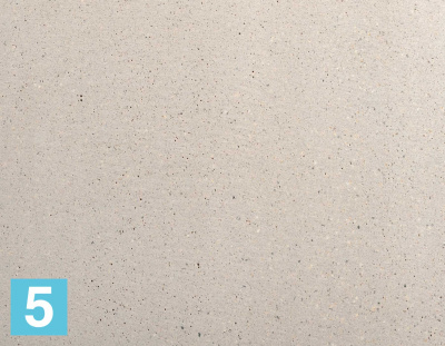 Кашпо TREEZ Effectory Beton Цилиндр, белый песок 53-d, 51-h
