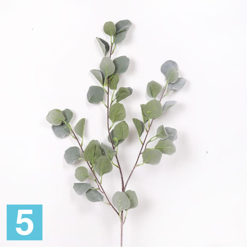 Ветка эвкалипта искусственная Alseed, h-93 см.