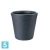 Кашпо FORM-PLASTIC Lina, антрацит 30-d, 30-h