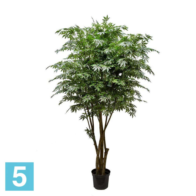 Клен японский зеленый искусственный Alseed, h-270 см., латекс