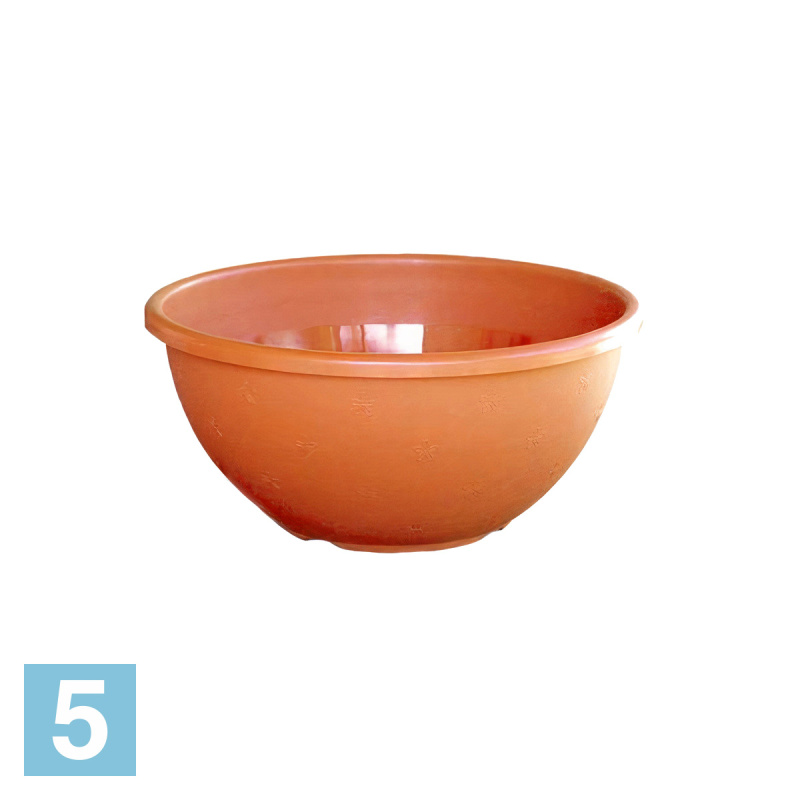 Миска Plafor la Madera, терракот 50-d, 23,2-h