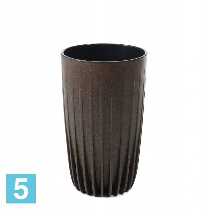 Кашпо Lamela Mira Eco Coffee, кофе эспрессо 25-d, 42-h