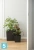Кашпо с автополивом Lamela Juka Eco Recycled Beton, черный бетон 30-l, 30-w, 31-h