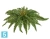 Искусственный Папоротник Бостон Новый натуральный зеленый TREEZ Collection 80-d, 30-h