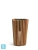 Кашпо TREEZ Effectory Timberline Высокий конус, тёмное дерево 43-d, 80-h