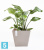 Кашпо с автополивом Ecopots Rotterdam, серо-коричневое 30-l, 30-w, 26-h