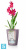 Lechuza Mini Deltini кашпо, белое 10-l, 10-w, 13-h