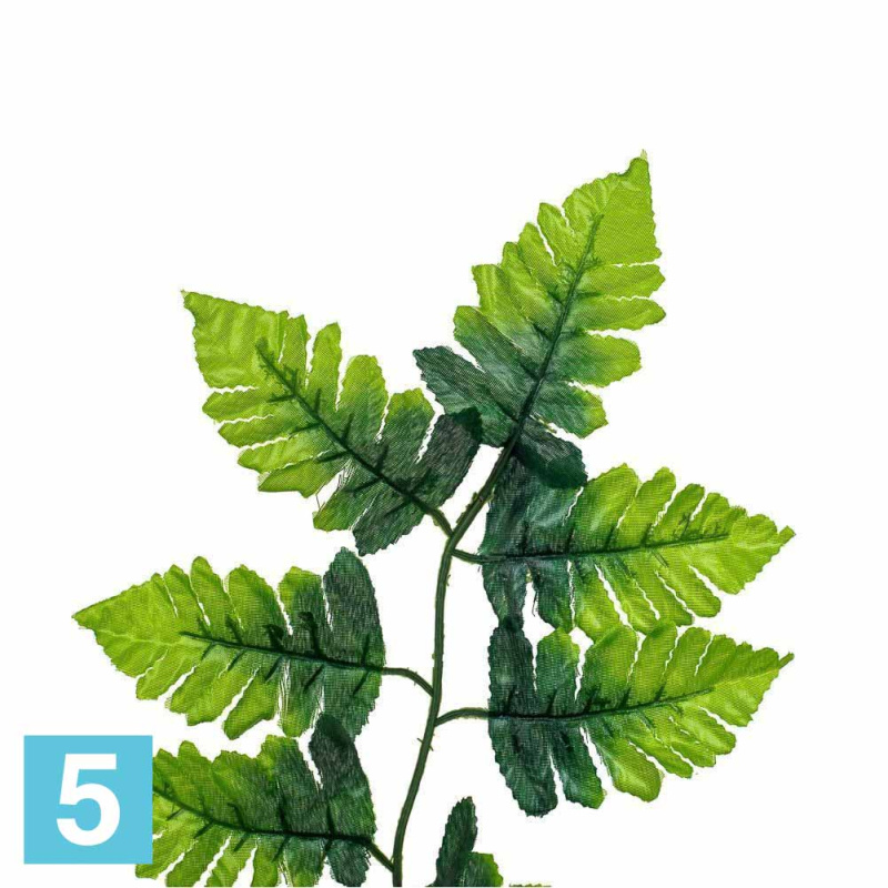 Лист папоротника искусственный искусственный Alseed, h-40 см.