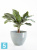 Напольное кашпо Ecopots Antwerp, серо-голубое 50-d, 40-h