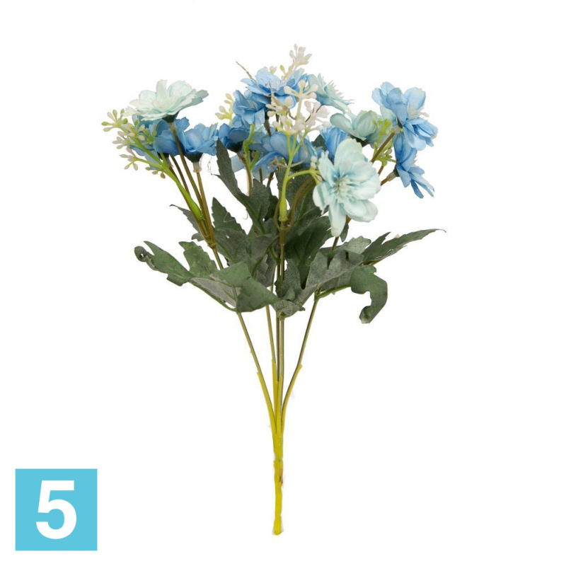 Букет Вишни*5 искусственный Alseed, h-30cм