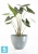 Напольное кашпо Ecopots Antwerp, серо-голубое 40-d, 30-h