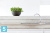 Настольное Кашпо Ecopots Brussels, антрацит 30-d, 14-h