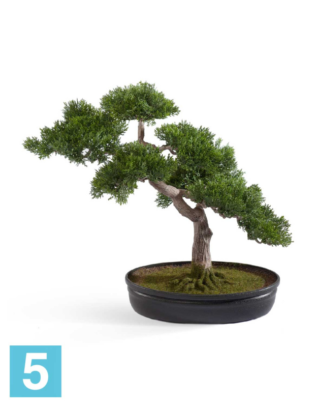 Бонсай искусственная TREEZ Collection Сосна-мини в кашпо 40h