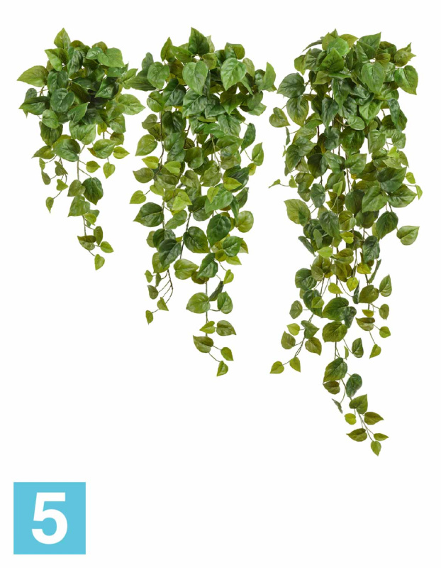Филодендрон Сканденс искусственный TREEZ Collection ампельный h-55