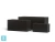 Кашпо TREEZ Effectory Black Stone Низкий прямоугольник, антрацит 80-l, 32-w, 37-h
