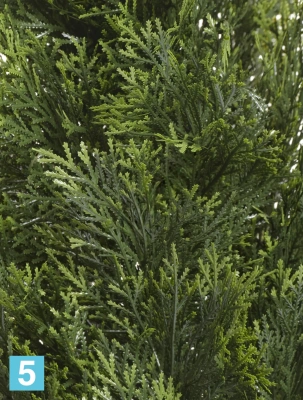 Туя искусственная TREEZ Collection Брабант пушистая уличная 150h (крона d-45, h-130)