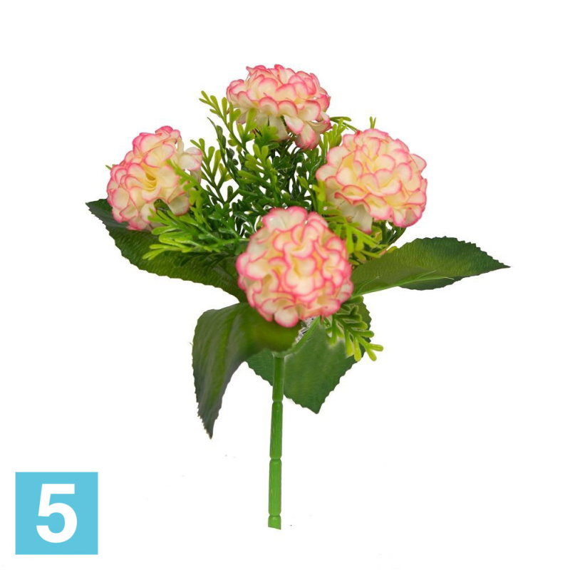 Букет бархатцы*5 искусственный Alseed, h-22 см.