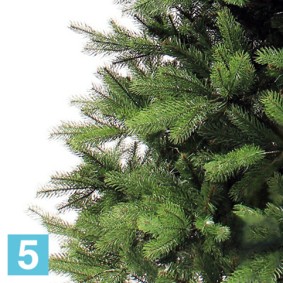 Искусственная елка Royal Christmas зеленая Georgia Premium, Литая + ПВХ, 180-h в #REGION_NAME_DECLINE_PP#