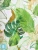 Кашпо TREEZ Effectory Savage Garden Чаша Botanical, белое с зеленым 23-d, 23-h